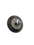 XPart Supply 4581EL2002H dryer roller assembly with metal bearing and black rubber wheel