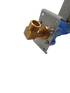 XPart Supply 5221DD1001E water valve assembly for dishwasher with brass connector and mounting bracket