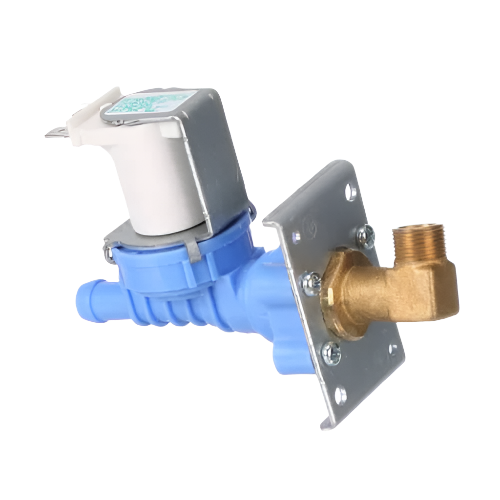 5221DD1001E water valve assembly for dishwasher with blue plastic and brass components