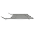 XPart Supply electric oven heating element replacement with multiple connectors and metal mounting brackets