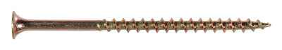 K and S Hillman Power Pro wood screws single gold zinc countersunk flat head screw for woodworking