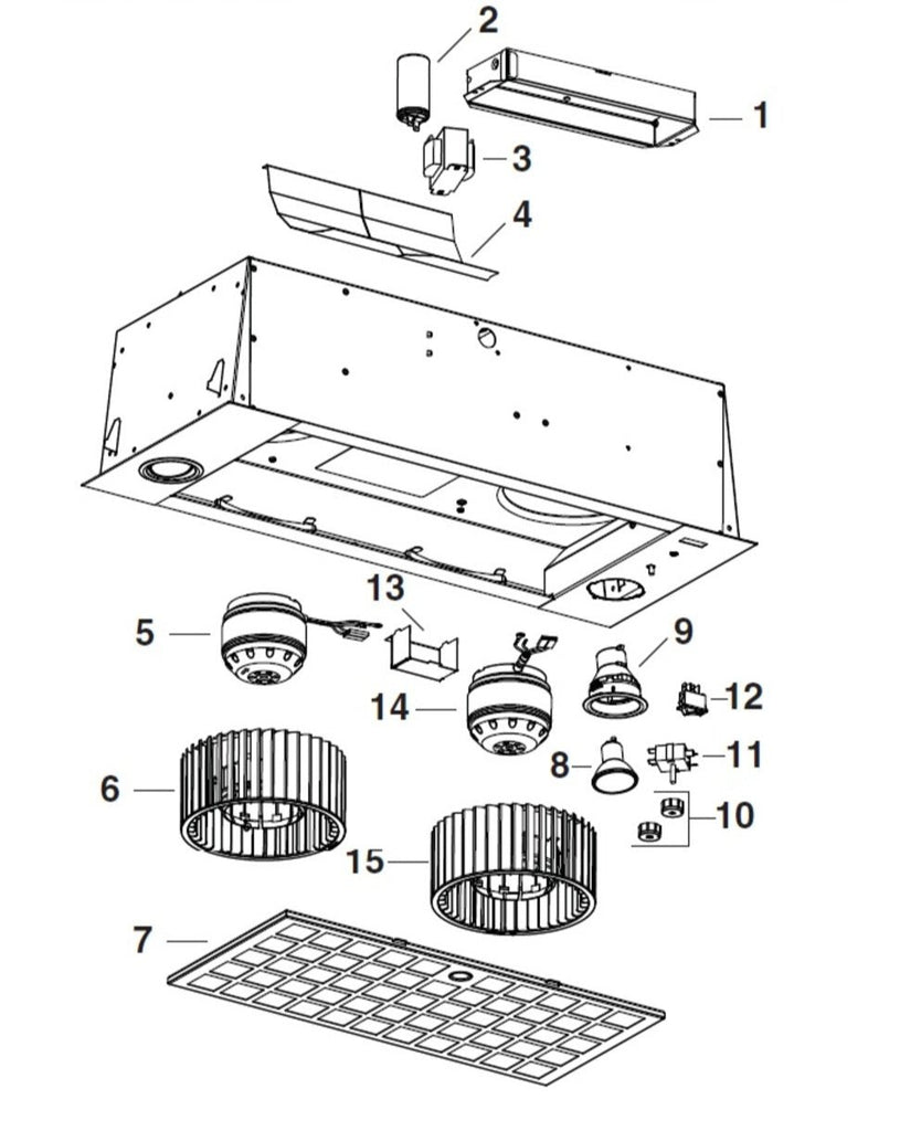 SV21722 Range Hood Rotary Switch