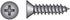 HILLMAN No. 6 Ga. X 1-1/2 in. L Phillips Flat Head Sheet Metal Screws 100 pk