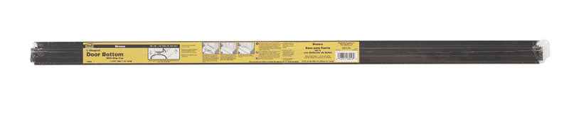 M-D BUILDING PRODUCTS Brown Aluminum Under Door Seal For Doors 36 in. L X 1.63 in.