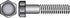 HILLMAN 1/2 in. D X 10 in. L Hot Dipped Galvanized Steel Hex Bolt 25 pk