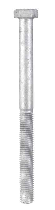 HILLMAN 5/8 in. D X 8 in. L Hot Dipped Galvanized Steel Hex Bolt 25 pk