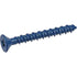 Hillman Tapper 1/4 in. D Steel Flat Head Concrete Screw Anchor 100 pk