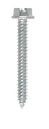 Hillman No. 14 X 2 in. L Slotted Hex Head Sheet Metal Screws 100 pk