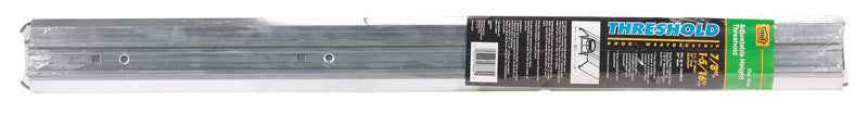 M-D BUILDING PRODUCTS 0.75 in. H X 3.5 in. W X 36 in. L Aluminum Adjustable Deluxe Threshold Silver