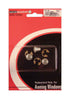 Barton Kramer Silver Aluminum Large Rivet And E Ring 0.3 in. H 3 pk