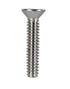 HILLMAN No. 10-24 Ga. X 1 in. L Phillips Flat Head Stainless Steel Machine Screws 100 pk
