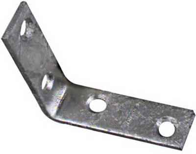 National Hardware 2.5 in. H X 5/8 in. W X 0.1 in. D Galvanized Steel Inside Corner Brace