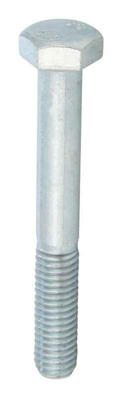 HILLMAN M8-1.25 mm D X 60 mm L Heat Treated Steel Hex Head Cap Screw 1 pk