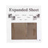 SteelWorks 24 in. L X 24 in. W Steel Expanded Sheet