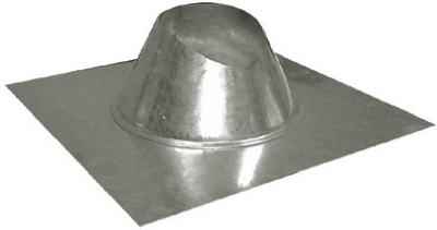 Imperial Manufacturing 4 in. Dia. Galvanized Steel Adjustable Fireplace Roof Flashing (Pack of 3)