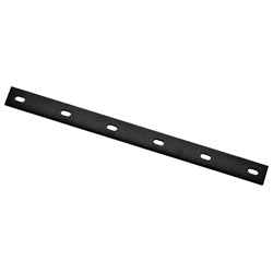 National Hardware 20 in. H X 1/4 in. W X 1.5 in. L Black Carbon Steel Mending Plate