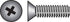Hillman No. 1/4-20 X 2 in. L Phillips Flat Head Zinc-Plated Steel Machine Screws 100 pk