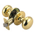 Design House Cambridge Polished Brass Passage Door Knob Right or Left Handed