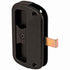 Prime-Line Zinc-Plated Black Plastic Sliding Door Latch 1 pk