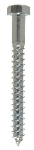 Hillman 3/8 in. X 3-1/2 in. L Hex Zinc-Plated Steel Lag Screw 50 pk