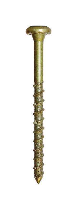 GRK Fasteners Caliburn 1/4 in. in. X 5 in. L Star Bugle Head Self Tapping Concrete Screws