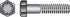 HILLMAN 1/2 in. D X 4-1/2 in. L Heat Treated Steel Hex Head Cap Screw 25 pk