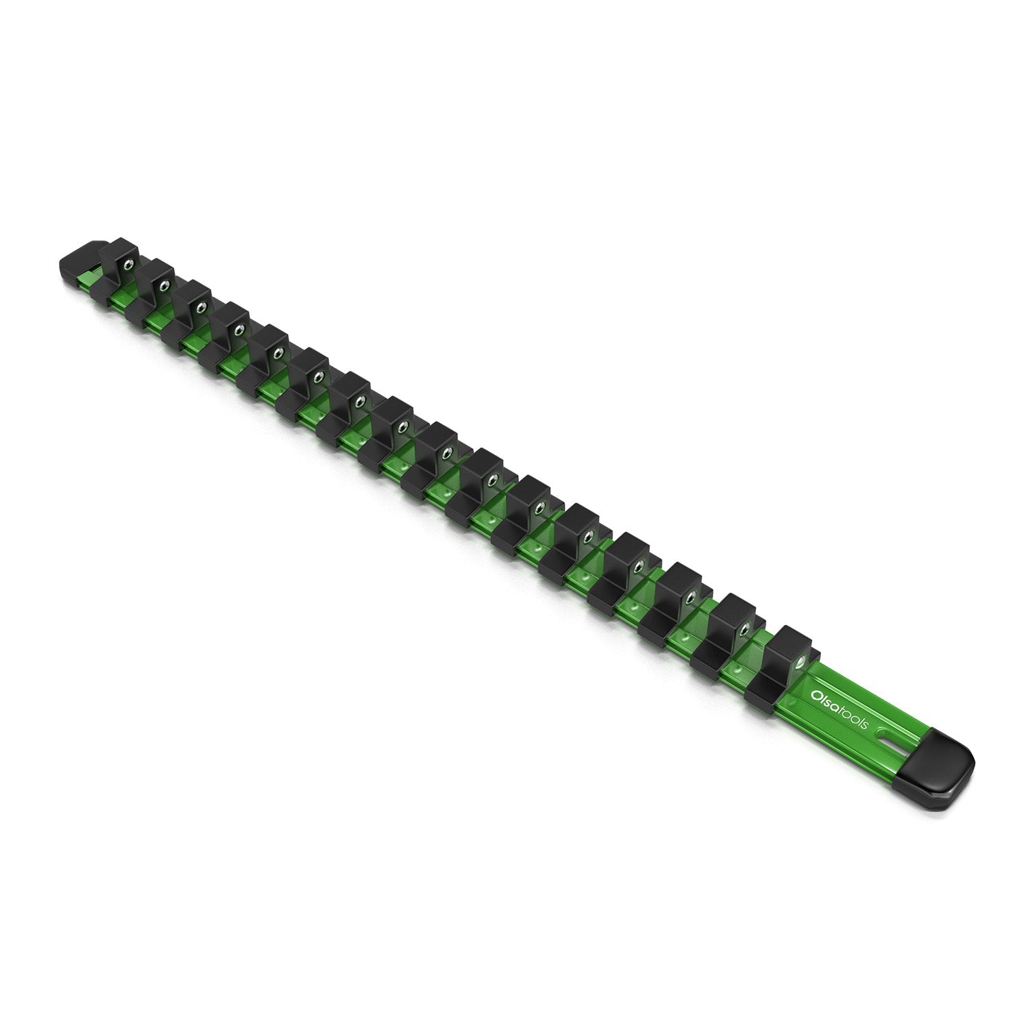 Aluminum Socket Organizer Rails With Rubber End Caps