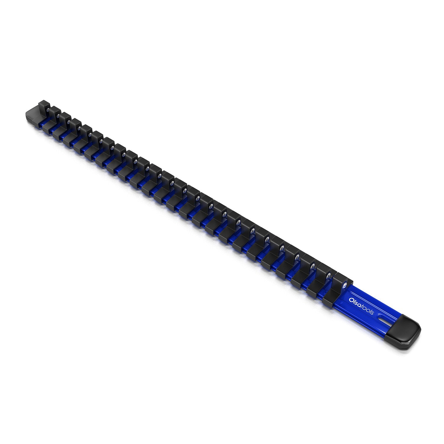 Aluminum Socket Organizer Rails With Rubber End Caps