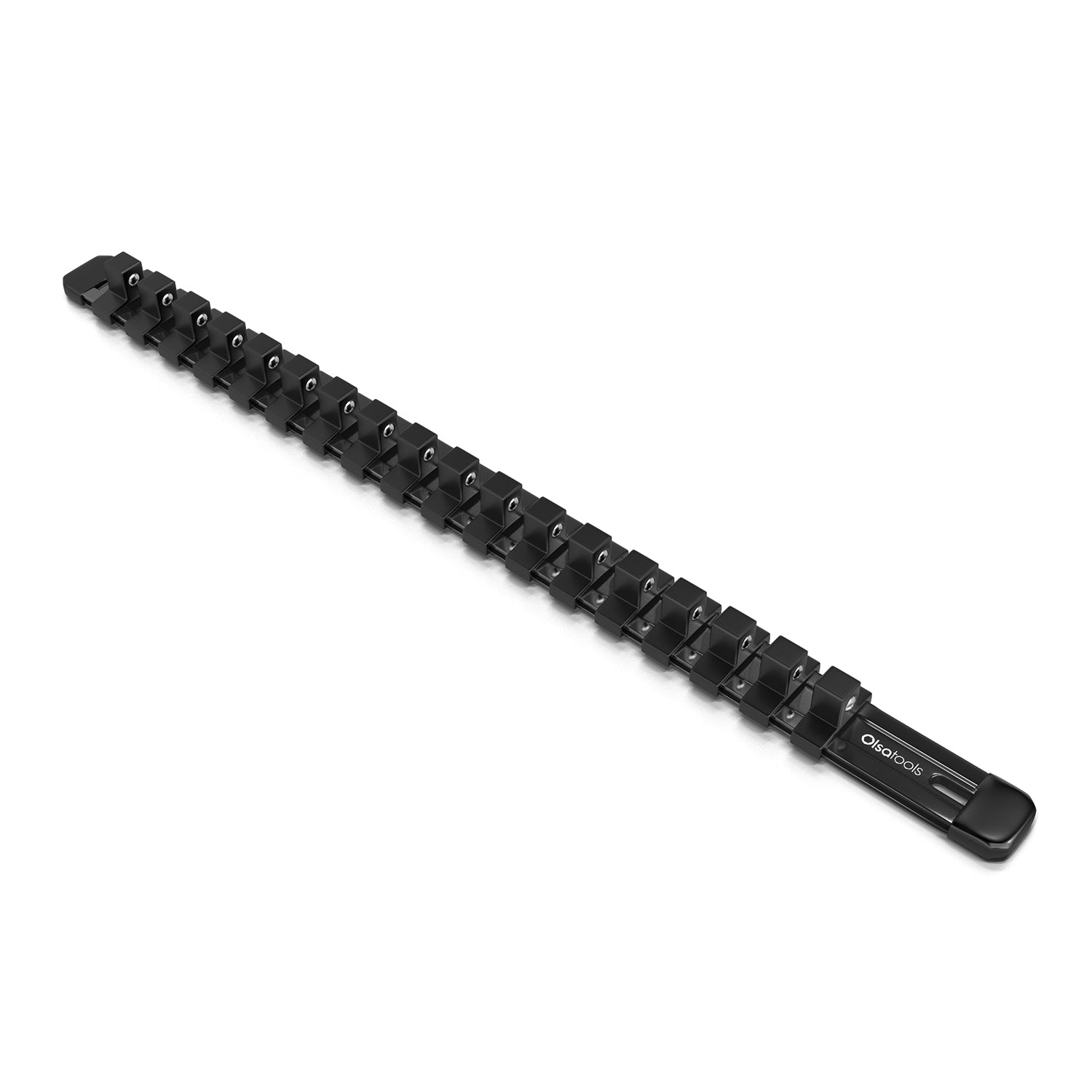 Aluminum Socket Organizer Rails With Rubber End Caps