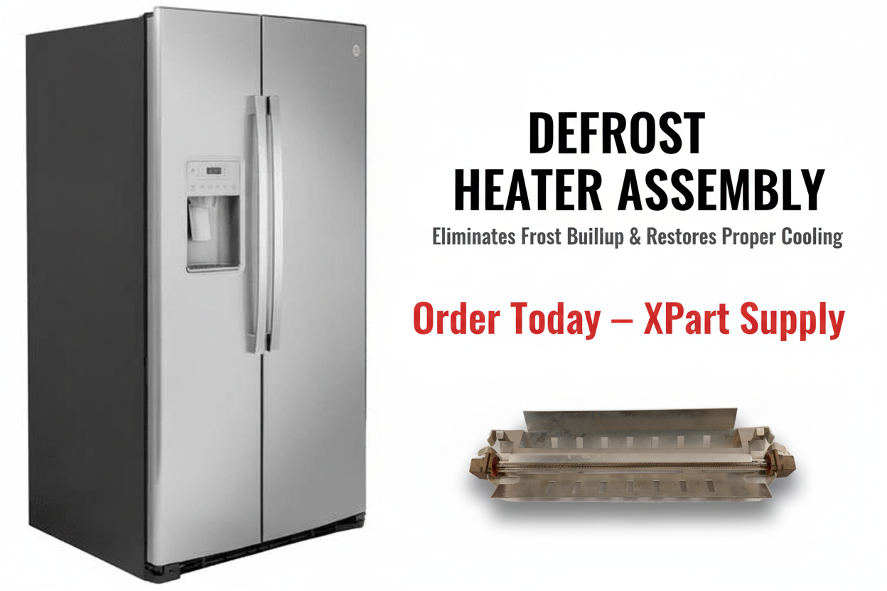WG03F00771 GE Refrigerator Defrost Heater Assembly – Sales Image | XPart Supply Canada