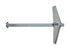 HILLMAN 3/8 in. D X 4 in. L Round Zinc-Plated Steel Toggle Bolt 1 pk
