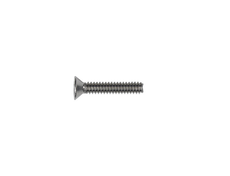 Hillman No. 6-32 X 3/4 in. L Phillips Flat Head Stainless Steel Machine Screws 100 pk