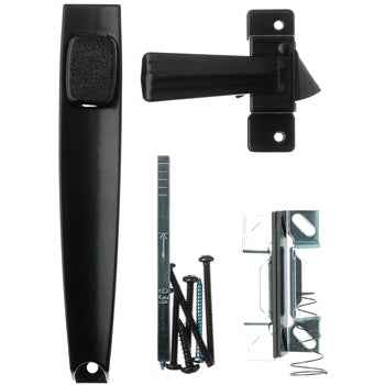 Hampton Products International V333bl Black Screen & Storm Door Pushbutton Latches