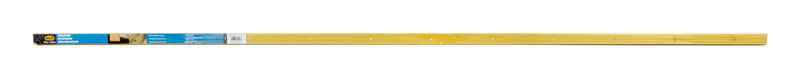 M-D BUILDING PRODUCTS 1.125 in. H X 1.125 in. W X 72 in. L Satin Brass Aluminum Stair Edge