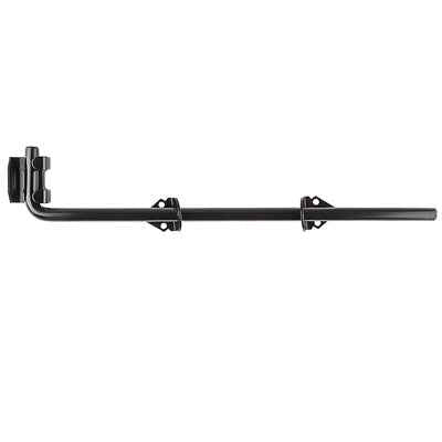 National Hardware 18 in. L Black Steel Cane Bolt 1 pk