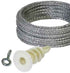 Hillman AnchorWire 100 lbs. Capacity Silver Extra Heavy Mirror Holder Kit 4-13/16 L in. (Pack of 5)