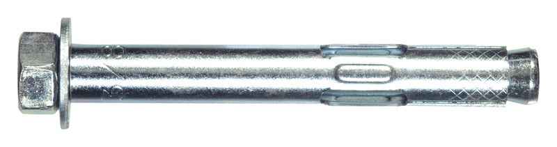 HILLMAN 1/2 in. D X 2-1/4 in. L Steel Hex Head Sleeve Anchors 15 pc
