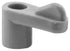 Prime-Line Gray Plastic Screen Clip For 5/16 inch 1 pk