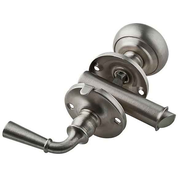 National Hardware Satin Nickel Zinc Screen Storm Door Latch 1 pk