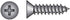 Hillman No. 12 X 2 in. L Phillips Flat Head Sheet Metal Screws 100 pk