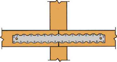 Simpson Strong-Tie 23.31 in. H X 2.06 in. W 16 Ga. Galvanized Steel Strap
