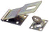 National Hardware Zinc-Plated Aluminum/Steel 6 in. L Swivel Staple Safety Hasp 1 pk