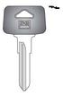 Hy-Ko Traditional Key Automotive Key Blank Double sided For Volvo (Pack of 5)
