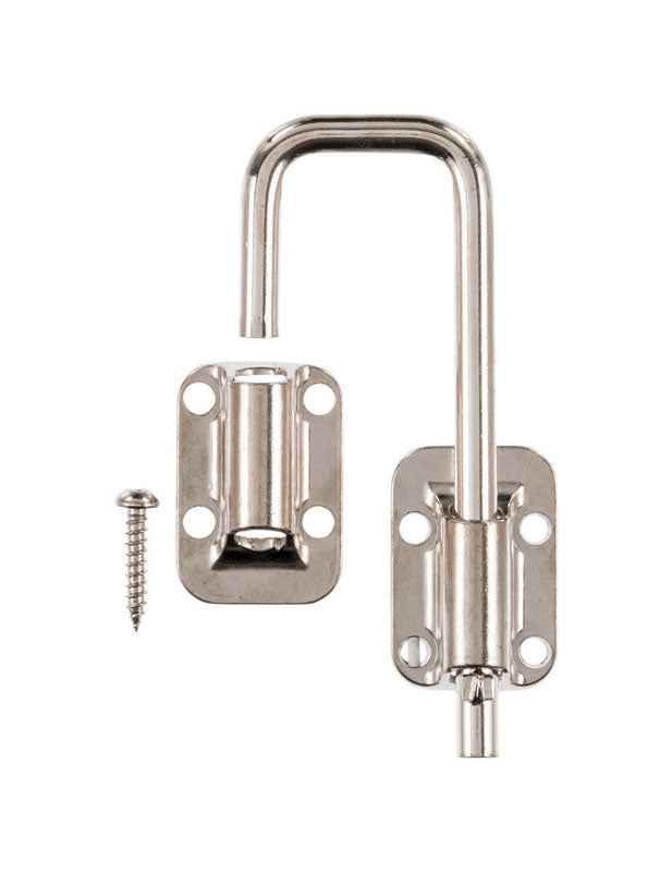 National Hardware 5.62 in. H X 0.78 in. W X 5.83 in. L Zinc-Plated Steel Slide-Action Door/Gate Latc