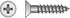 HILLMAN No. 14 X 1 in. L Phillips Zinc-Plated Coarse Wood Screws 100 pk