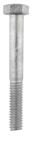 HILLMAN 5/16 in. D X 2-1/2 in. L Hot Dipped Galvanized Steel Hex Bolt 100 pk