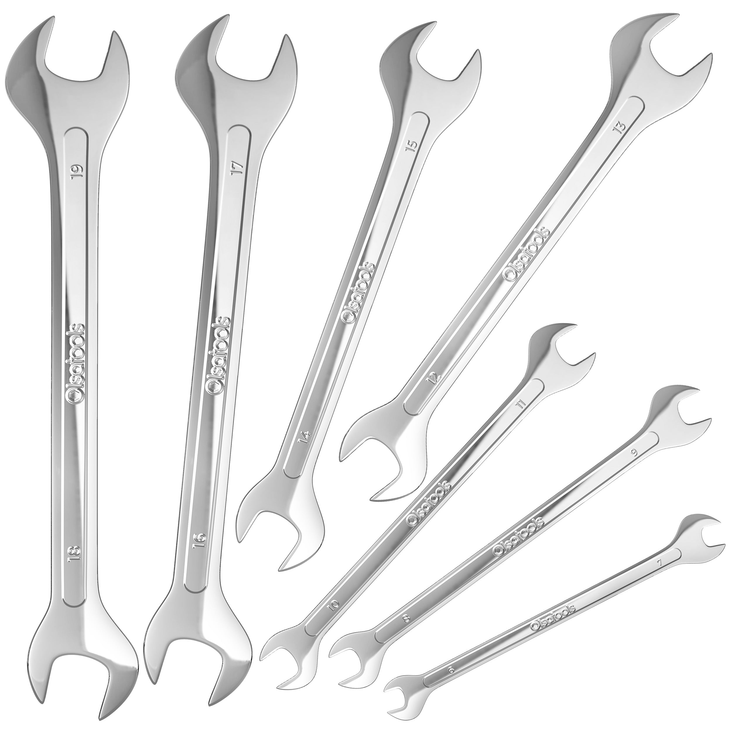 Slim Profile Wrench Set
