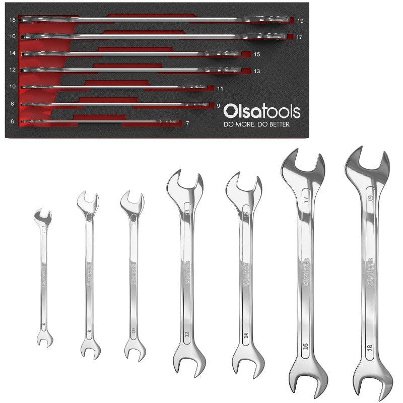Slim Profile Wrench Set