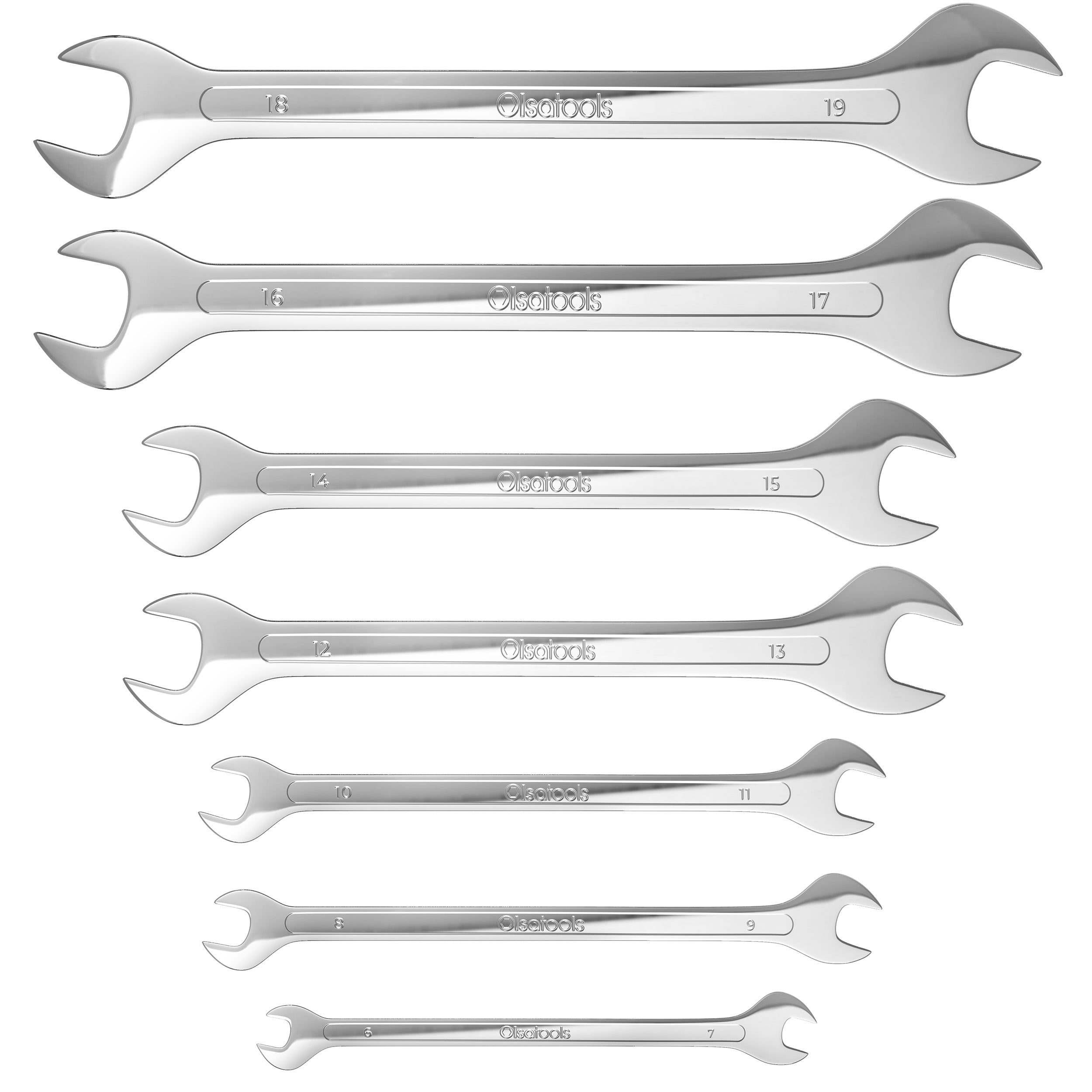 Slim Profile Wrench Set