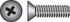 HILLMAN No. 10-32 in. X 1-1/2 in. L Phillips Flat Head Stainless Steel Machine Screws 100 pk